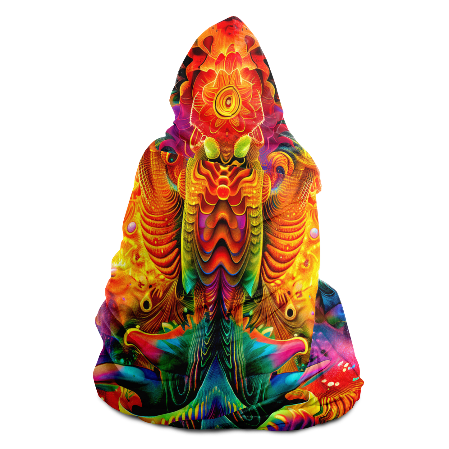 A Journey Through Dimensions - Hooded blanket