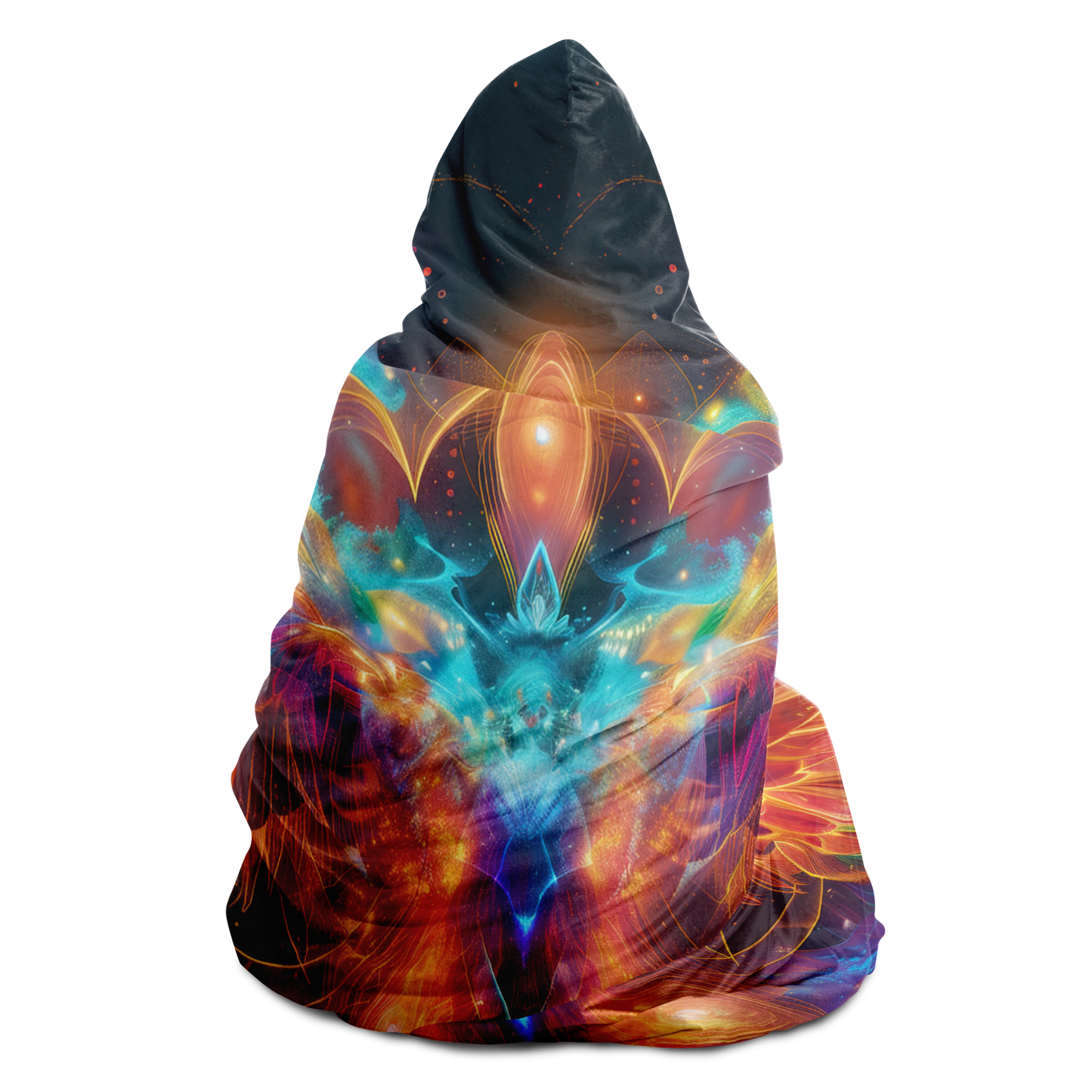 Interdimensional Phoenix - Hooded blanket