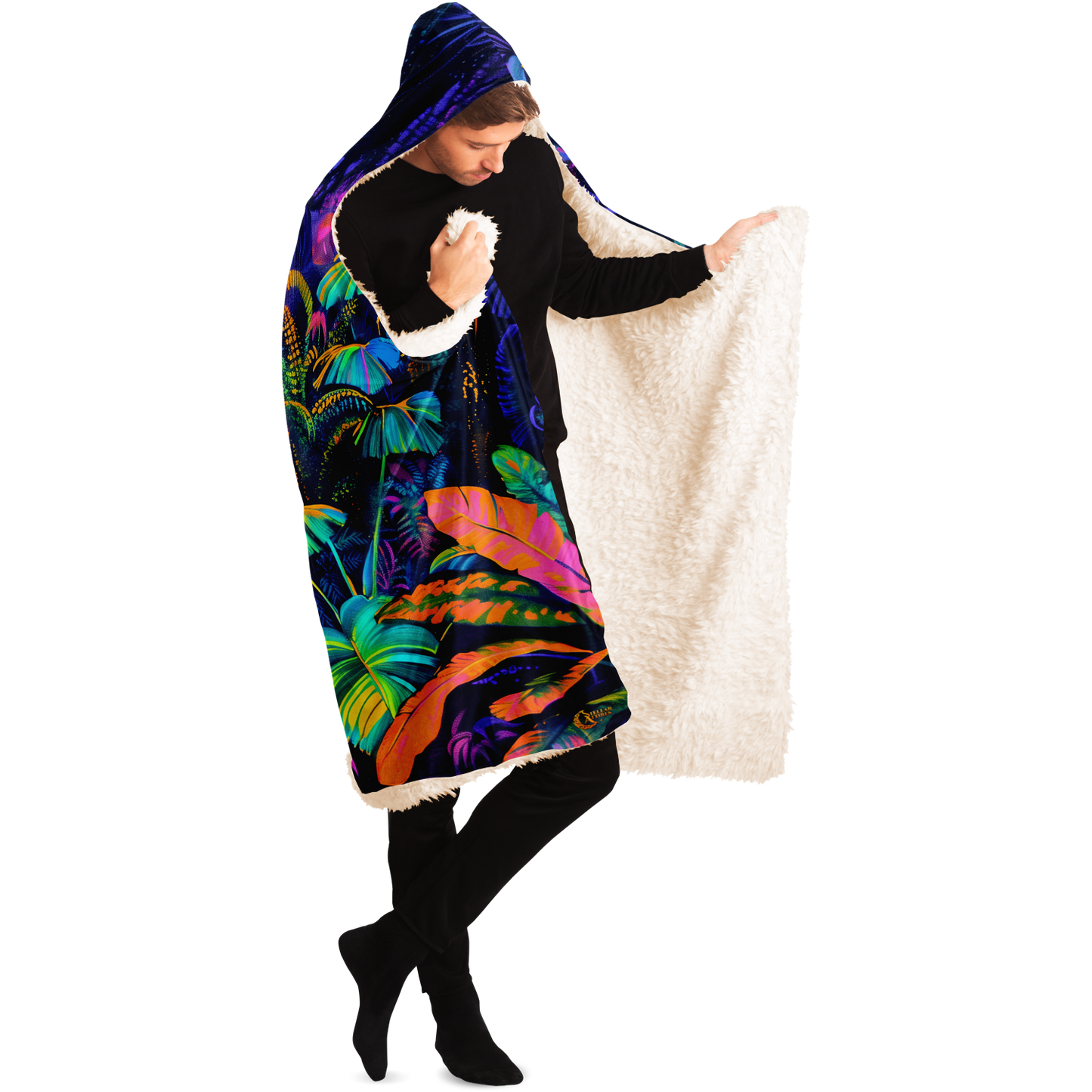 Acid Rainforest - Hooded blanket