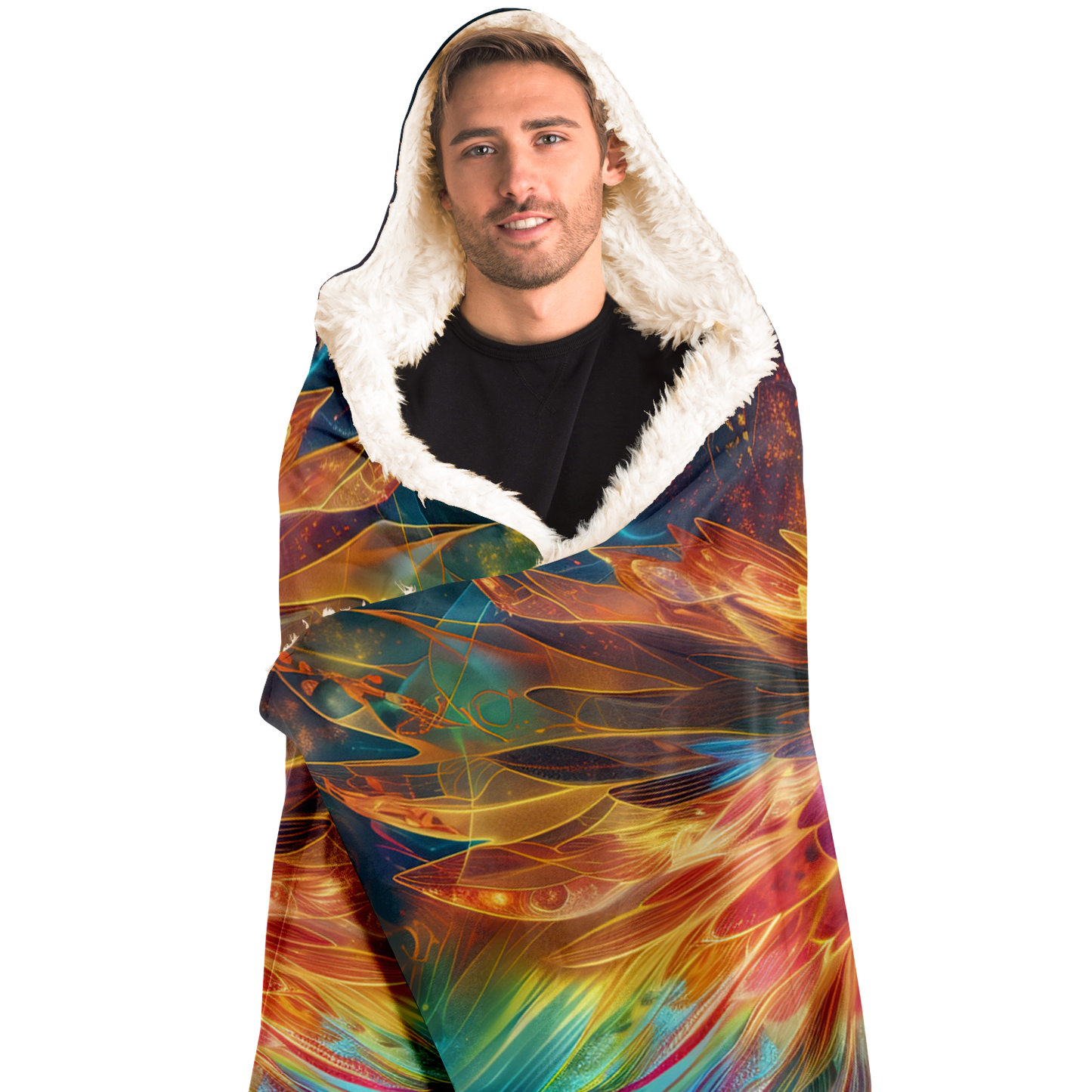 Interdimensional Phoenix - Hooded blanket