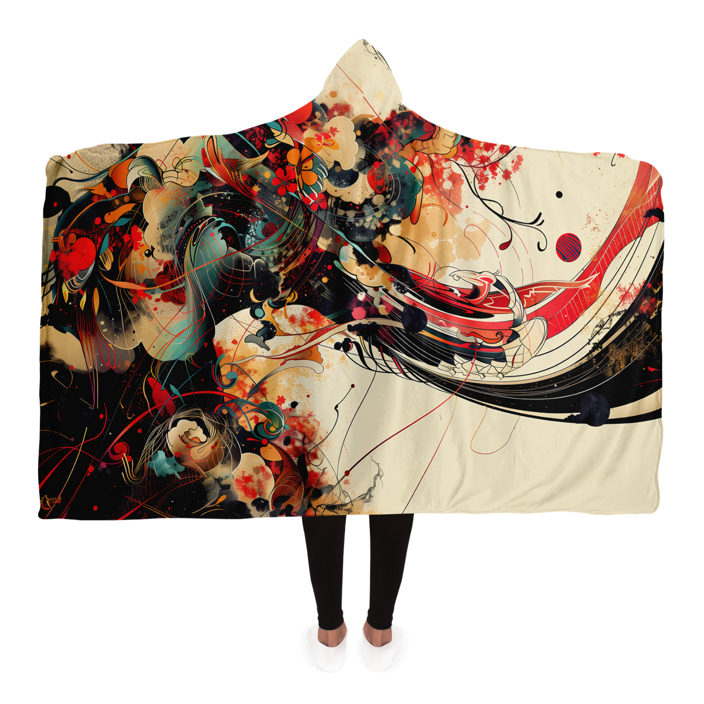 A Japanese Dream - Hooded blanket