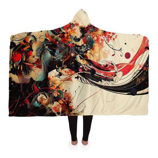 A Japanese Dream - Hooded blanket