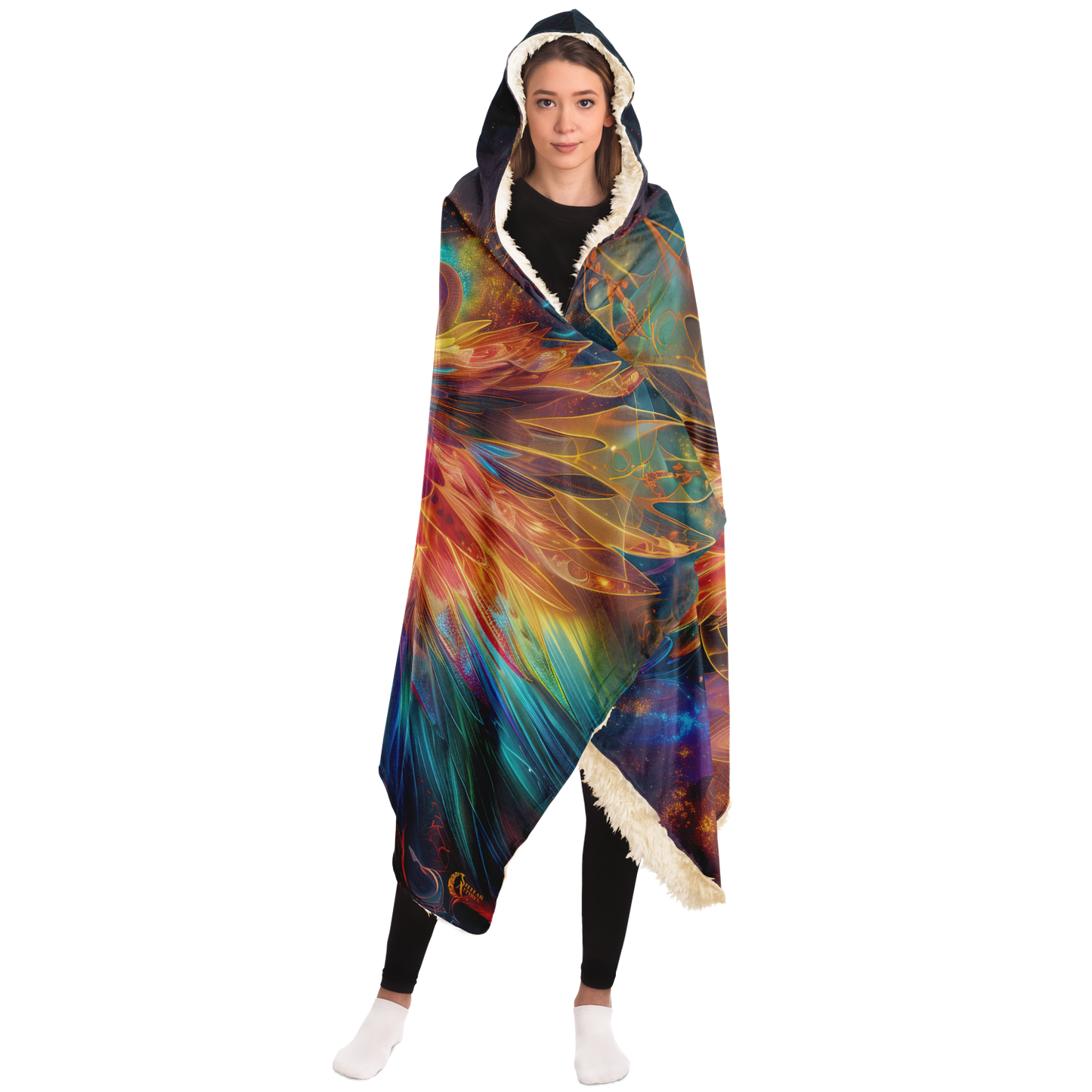 Interdimensional Phoenix - Hooded blanket