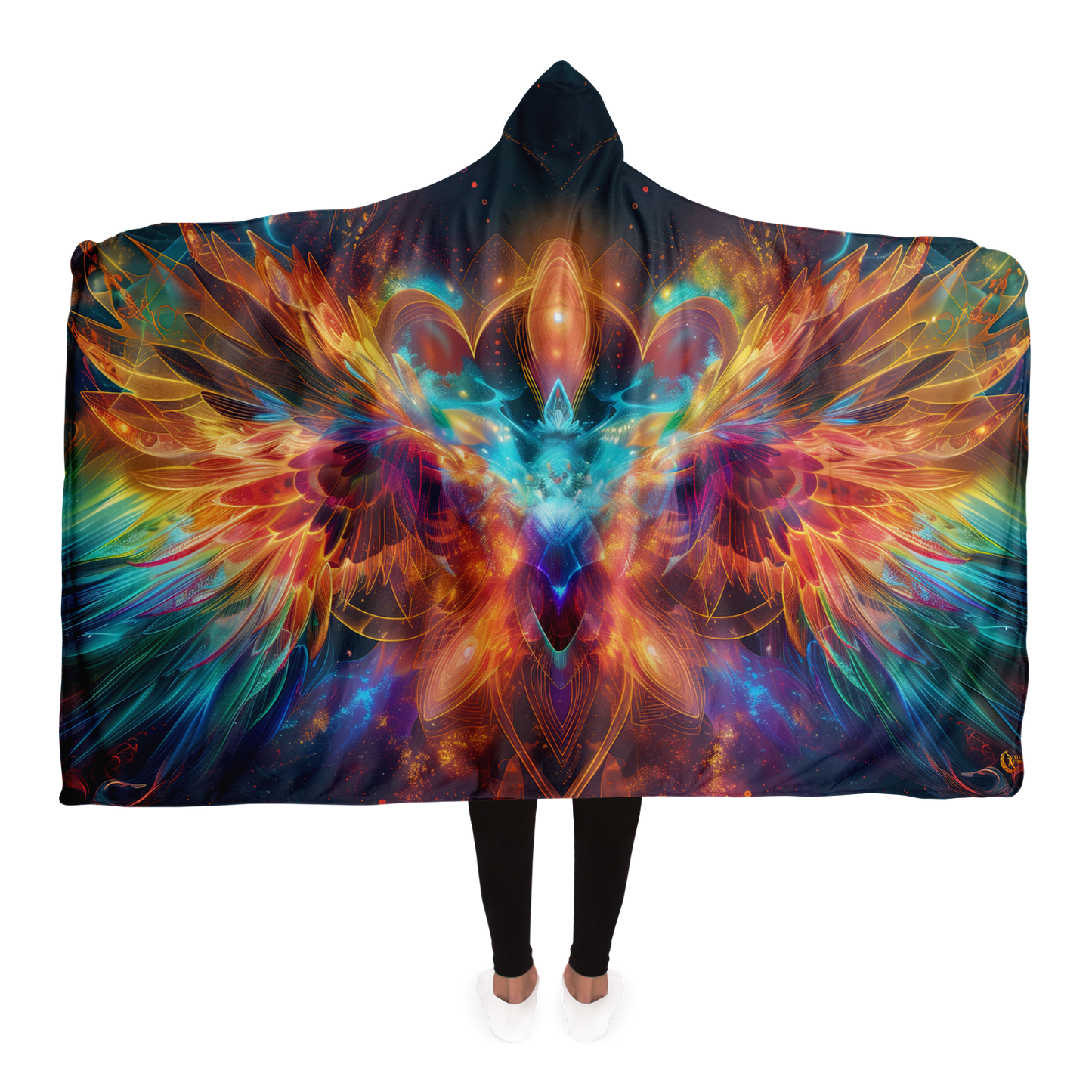 Interdimensional Phoenix - Hooded blanket