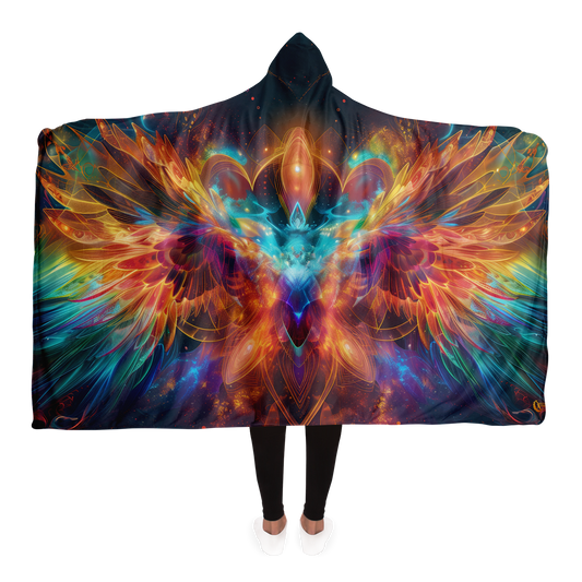 Interdimensional Phoenix - Hooded blanket