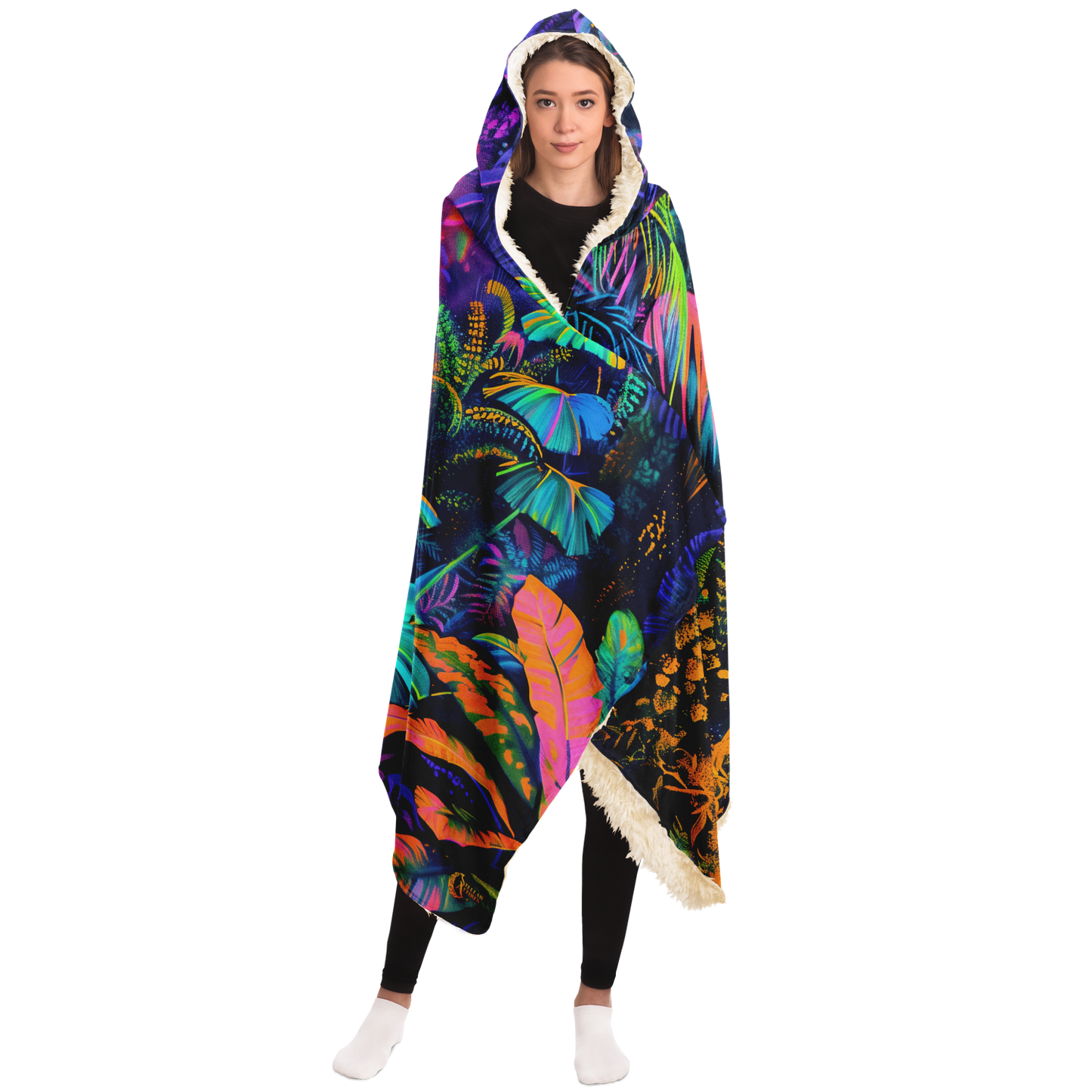 Acid Rainforest - Hooded blanket