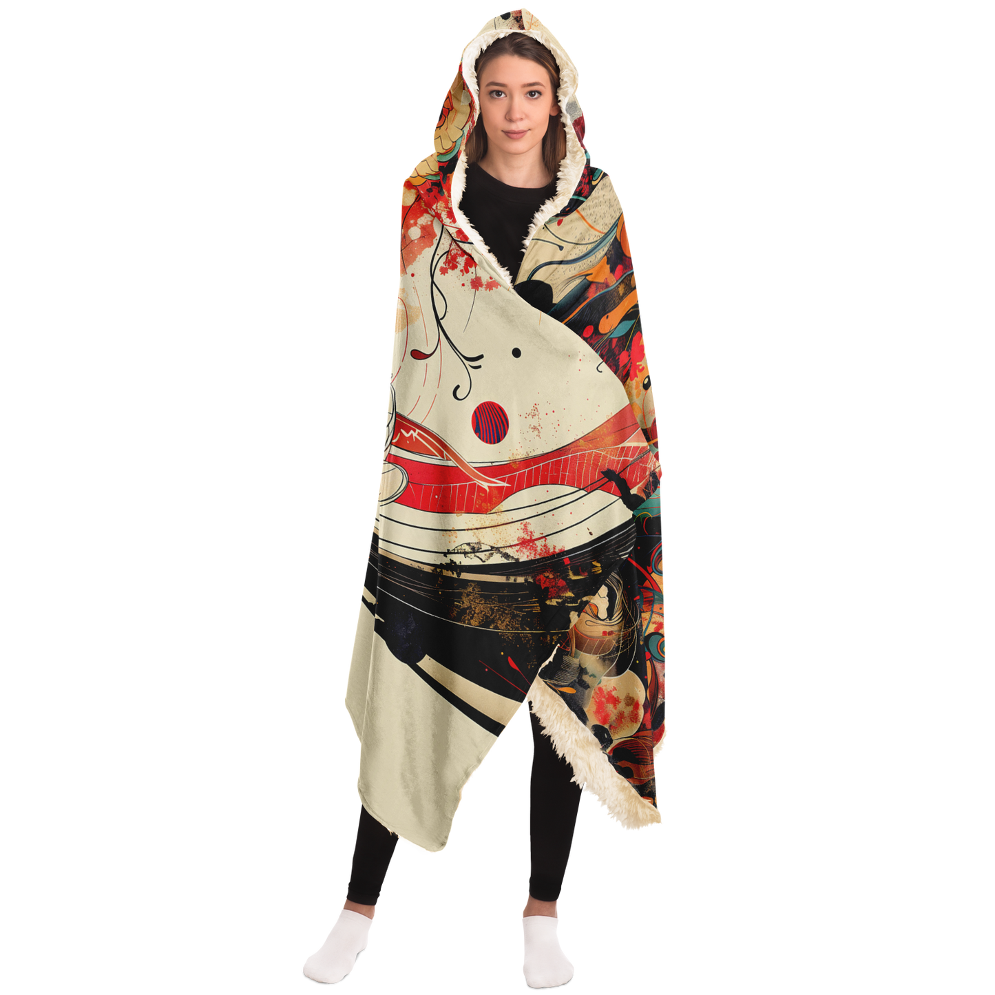 A Japanese Dream - Hooded blanket