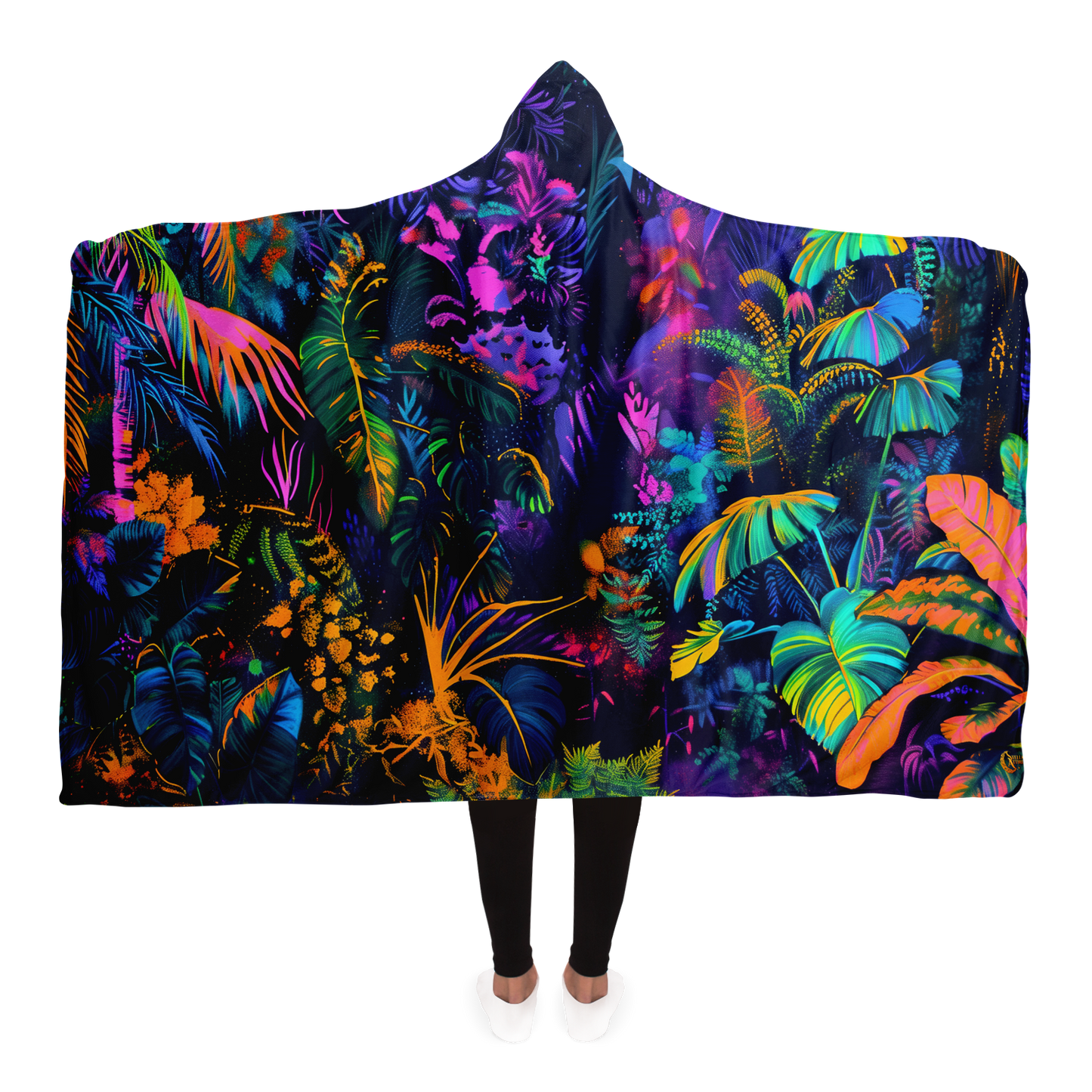 Acid Rainforest - Hooded blanket