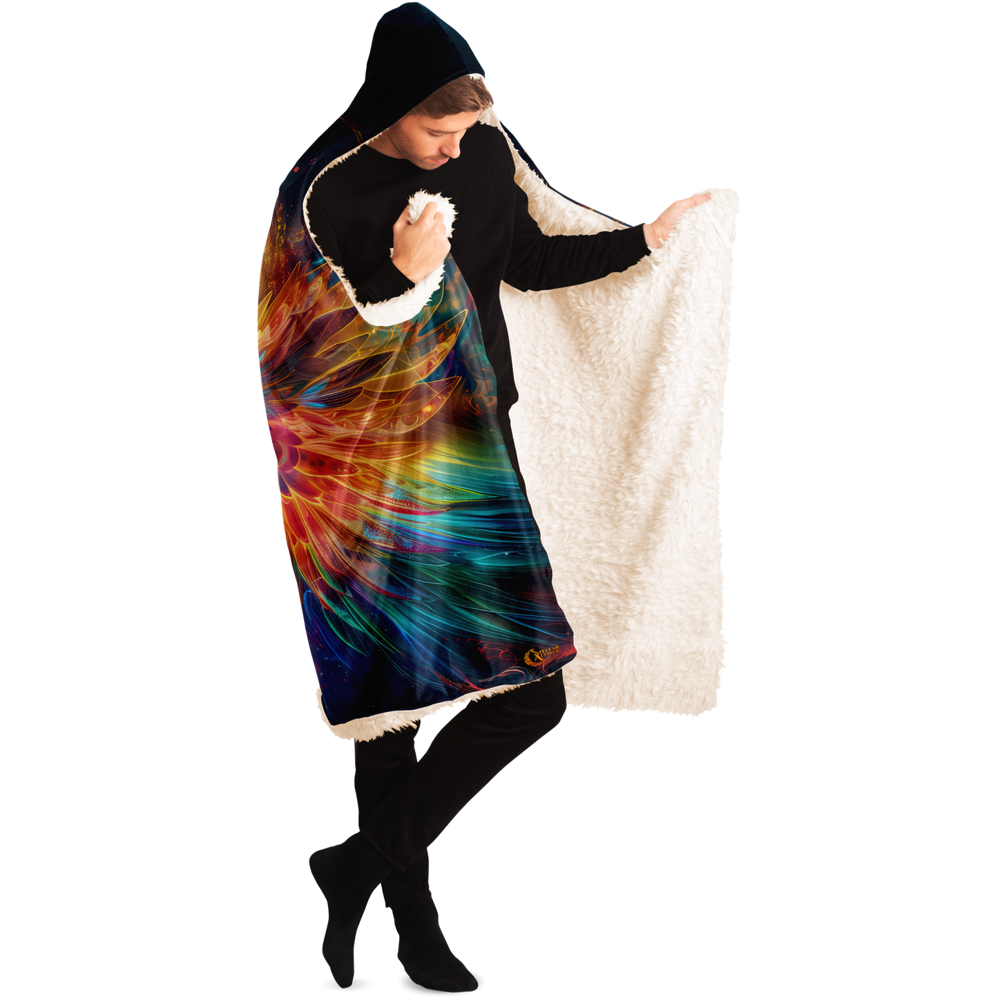 Interdimensional Phoenix - Hooded blanket